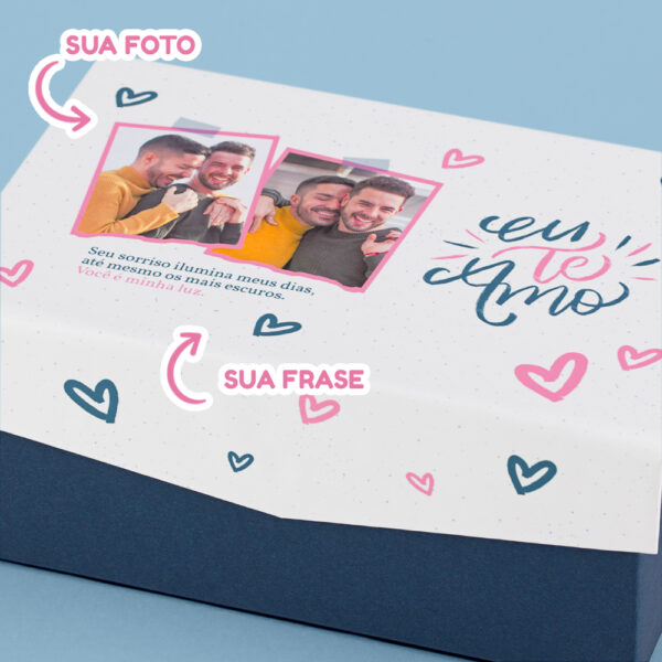 Caixa Surpresa com Cubos que Saltam Eu Te Amo - Image 2