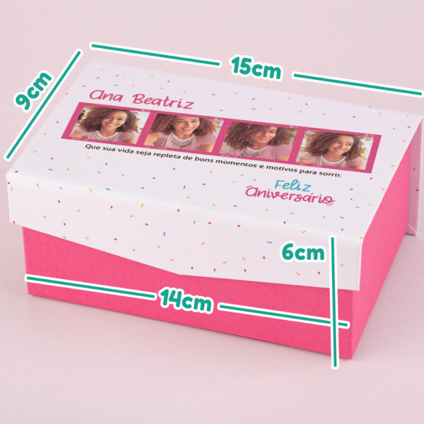 Caixa Surpresa com Cubos que Saltam Niver Confetes - Image 5