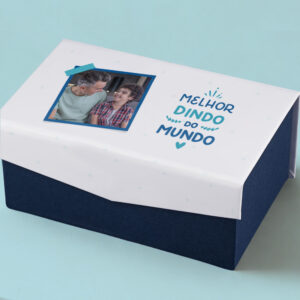 Caixa Surpresa Melhor Dindo do Mundo